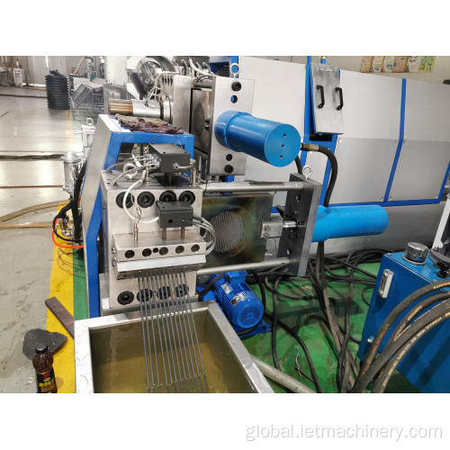 China plastic film recycling granulator with single screw Manufactory